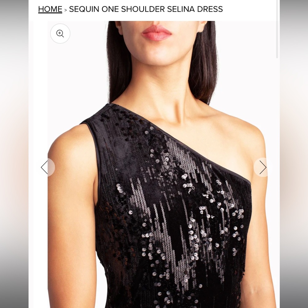🌟NWT🌟 Nicole Miller Sequin One Should Selina Dress